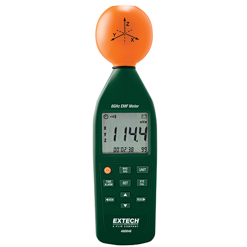 Extech 8GHz RF Electromagnetic Field Strength Meter, 480846