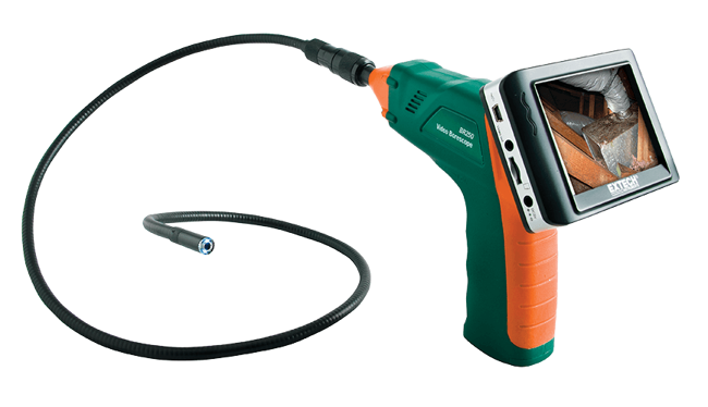 Extech Video Borescope Wireless Inspection Camera, BR250