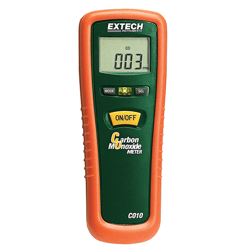 Extech Carbon Monoxide Meter, CO10