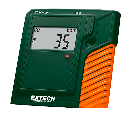 Extech CO (Carbon Monoxide) Monitor, CO30