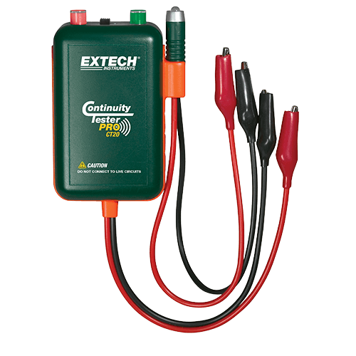 Extech Remote and Local Continuity Tester, CT20