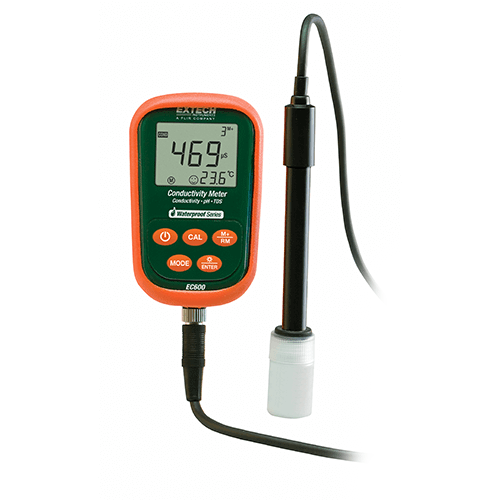 Extech Waterproof Conductivity Kit, EC600