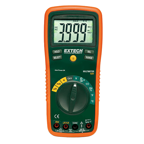Extech 11 Function Professional MultiMeter, EX420