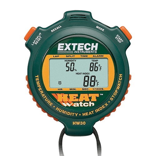 Extech HeatWatch Humidity/Temperature Stopwatch, HW30