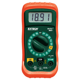 Extech MiniTec Digital MultiMeter, MN24