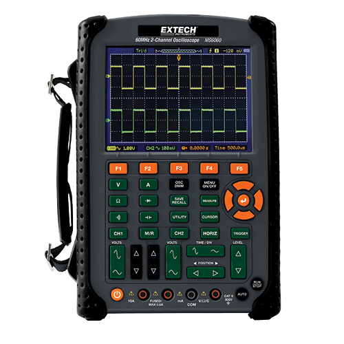 Extech 60MHz 2-Channel Digital Oscilloscope, MS6060