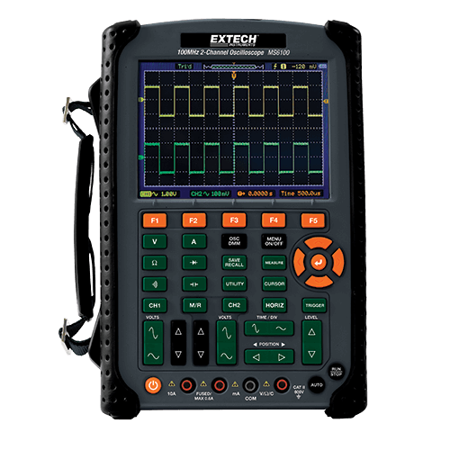 Extech 100MHz 2-Channel Digital Oscilloscope, MS6100