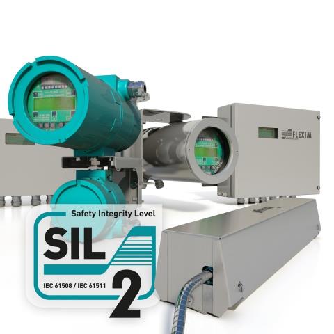 Flexim Functional Safety Gas Flow Meter, Fluxus SIL G