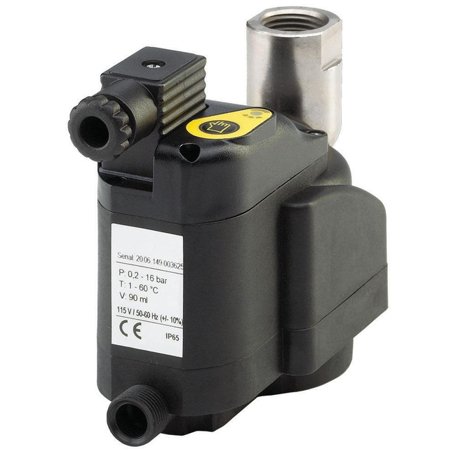 Finite Compressed Air and Gas Up to 232 psiG Zero Loss Drain