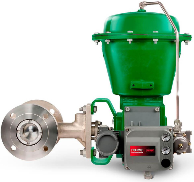 Fisher Eccentric Plug Valve, CV500