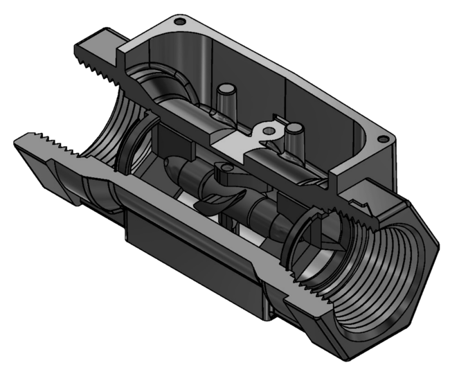 G2 Series Safe Area Only Turbine Meters TRI-CLOVER Flange Spare Parts.png
