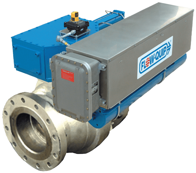 Flow Quip Stored Energy Rotary Actuator, SE Series