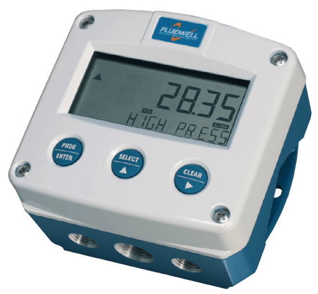 Fluidwell F053 Pressure Monitor wiyh One High/Low Alarm Output