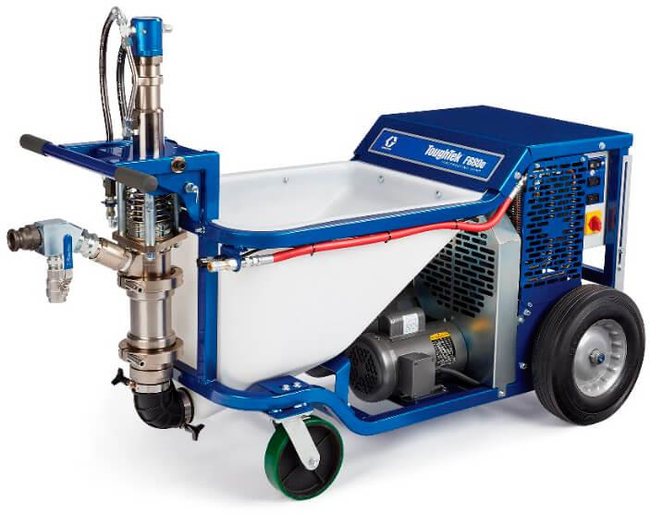 ToughTek F680e Fireproofing Pump for SFRMs