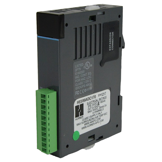Horner Analog Input Module, HE599ADC170