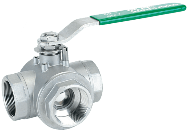 503S Series 3-Way Ball Valve 1/2" - 2"