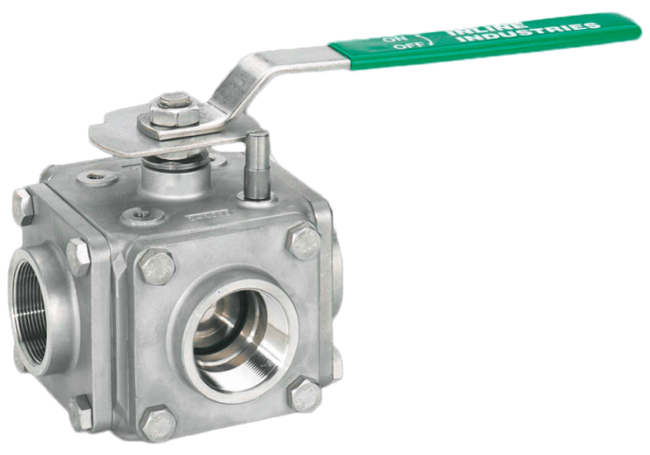 505F Series 3/4/5-Way Ball Valve