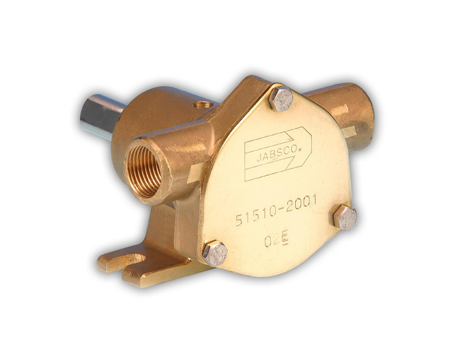 Jabsco 3/8" Forged Brass Pedestal Pump, 51510 Series