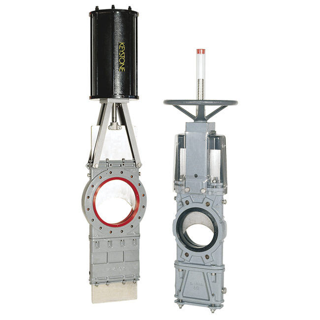 Keystone Figure Dual Gland Ported Slide Gate Valve, 956