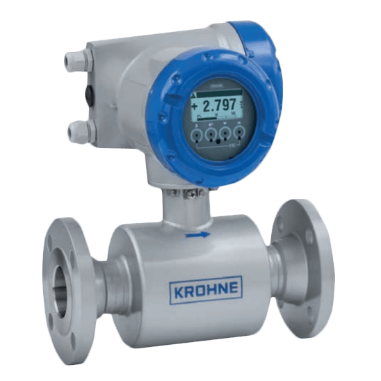 Krohne Ultrasonic Flowmeter, OPTISONIC 3400