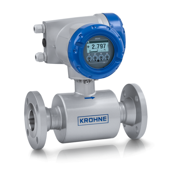 Krohne Ultrasonic Flowmeter, OPTISONIC 6300