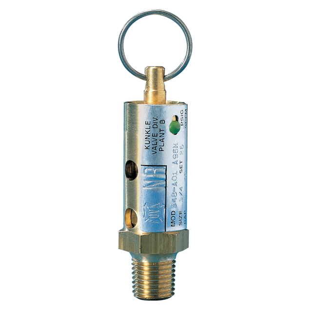 Emerson Kunkle Safety Relief Valve, Models 541/542/548