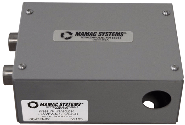 Mamac Differential Pressure Sensor/Transducer, PR-282
