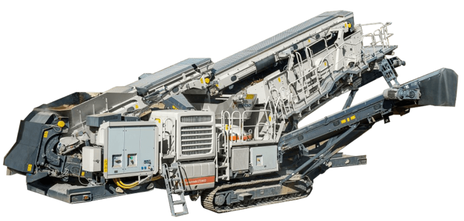 Metso Mobile Crushing and Screening Plant, Lokotrack LT330D