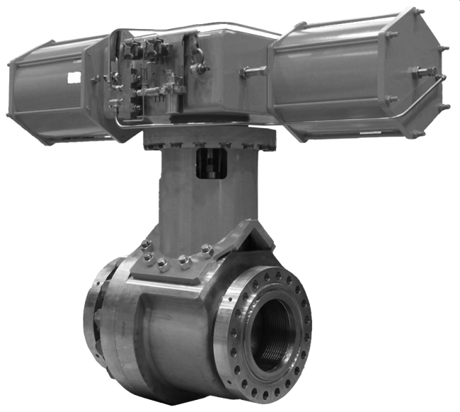 Metso Neles Full Bore Trunnion Mounted Ball Valve, Series XH