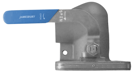 Metso Jamesbury Standard Port Angle Valve, Series 5RNT