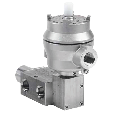 Midland-ACS 1/2" Pilot Operated Spring-Return Spool Valve, 1600 Series
