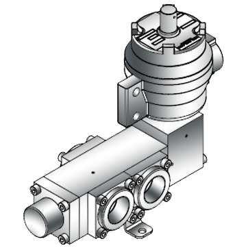Midland-ACS 3/4" & 1" Pilot Solenoid Operated Spool Valve, 1650 Series