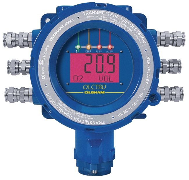 Oldham Fixed Gas Detection, OLCT 80