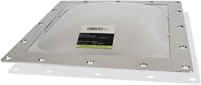 Oseco Explosion Vent, MV-RD