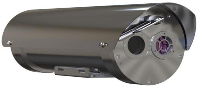 Explosion proof fixed camera station