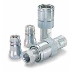 Parker Hannifin 1/2" Connect Under Pressure, Bracket / Bulkhead Mount Agricultural Quick Coupler, 8200 Series