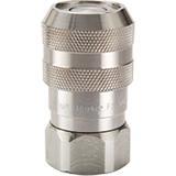 Chemical Compatible 316 Stainless Steel, Non-Spill Quick Couplings (2000 psi) - FS Series Couplers