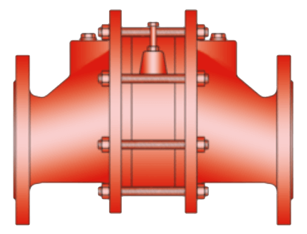 Protego Eccentric In-Line Detonation Flame Arrester, DA-E