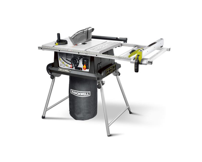 Rockwell 15.0 Amp 10" Jobsite Table Saw with Laser, Model RK7241S
