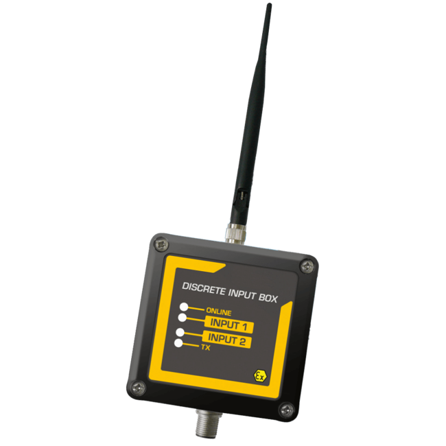 RI Wireless, Discreet Input Box