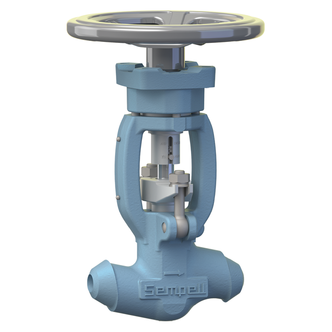 Emerson Sempell Globe Valve, Model VA500