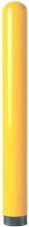 Threaded Bolt Down Bollard Powder Coated Yellow-300x300.png