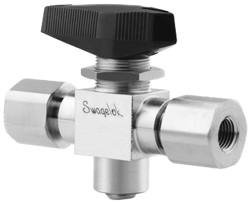 Swagelok Trunnion Ball Valve H83 Series 3-Way Valve