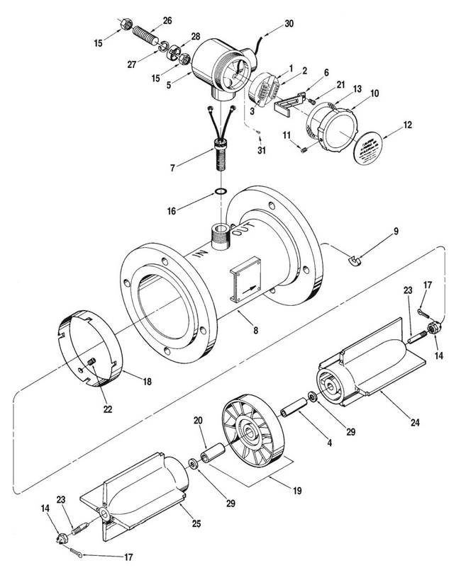 Meter, Turbine, 16 Inch, Sentry Series, Model K2DL - Spare Parts.jpg