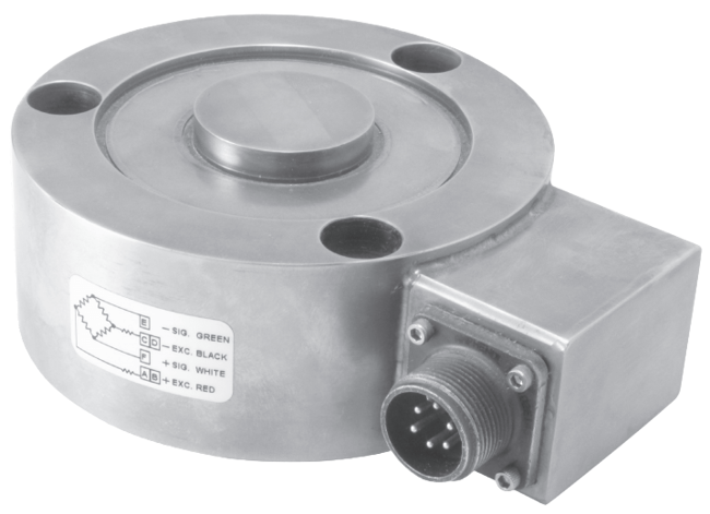 Tecsis Compression Pancake Load Cell, Model XLPC