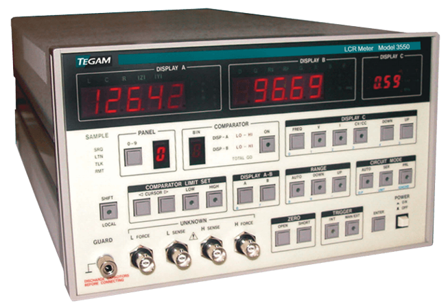 Tegam Programmable LCR Meter, 3550