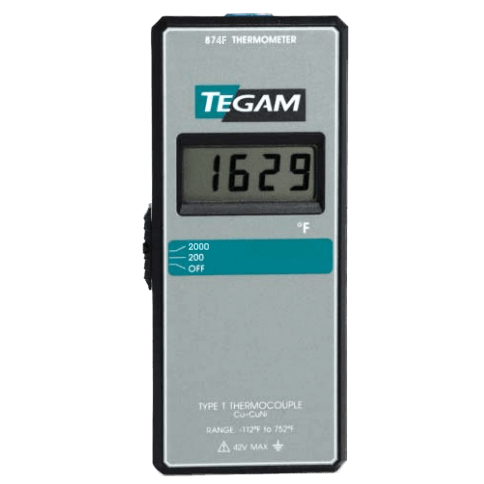 Tegam Thermocouple Thermometer, 874F