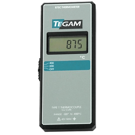 Tegam Thermocouple Thermometer, 875C