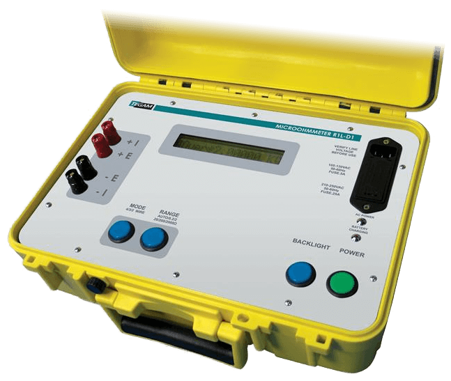 Tegam Low Current MicroOhm and RTD Meter Intrinsically Safe, R1L-D1
