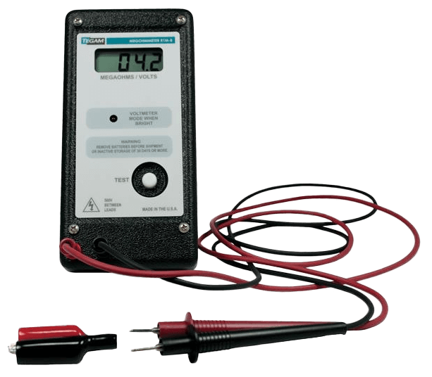 Tegam Handheld Megohmmeter, R1M-B
